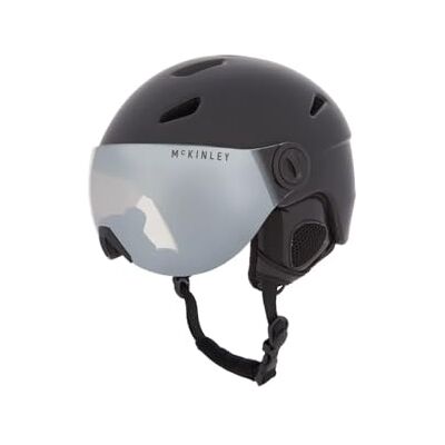 Mc Kinley UX.Casco da sci Pulse S2 Visor HS-016 050 Black Mc Kinley UX.Casco da sci Pulse S2 Visor HS-016 050 Black