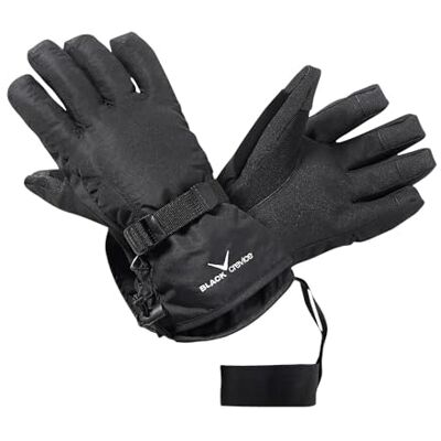 Guanti da Sci BLACK CREVICE - Guanti impermeabili e traspiranti per l'inverno Guanti da Sci BLACK CREVICE - Guanti impermeabili e traspiranti per l'inverno