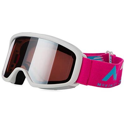 Mc Kinley Pulse S Plus Occhiali da sci White/Pink/Blue 2 Mc Kinley Pulse S Plus Occhiali da sci White/Pink/Blue 2