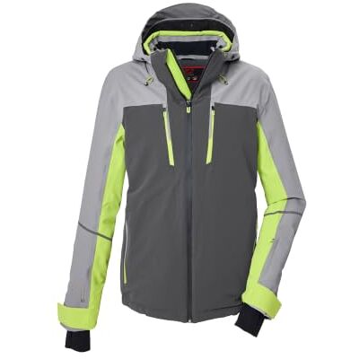 killtec Uomo Giacca da sci tecnica KSW 75 MN SKI JCKT Giacca da neve, cerniera impermeabile, orli regolabili, ventilazione sotto le ascelle, antivento, impermeabile, traspirante killtec Uomo Giacca da sci tecnica KSW 75 MN SKI JCKT Giacca da neve, cerniera impermeabile, orli regolabili, ventilazione sotto le ascelle, antivento, impermeabile, traspirante