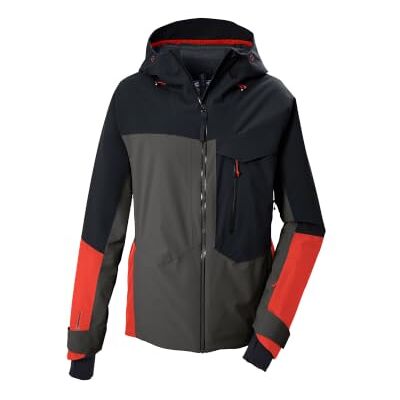 killtec Uomo Giacca da sci impermeabile KSW 66 MN SKI JCKT Giacca da neve impermeabile 10.000 mm Traspirante 10.000 g/m²/24 h Cuciture termosaldate Teflon EcoElite™ Tasche killtec Uomo Giacca da sci impermeabile KSW 66 MN SKI JCKT Giacca da neve impermeabile 10.000 mm Traspirante 10.000 g/m²/24 h Cuciture termosaldate Teflon EcoElite™ Tasche
