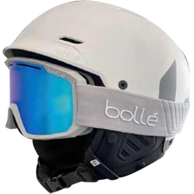 Bollé Combo Mute Maddox Casco da sci + occhiali da sci Calotta robusta in ABS con regolazione Click-to-Fit, ventilazione ottimizzata Protezione UV 100%, antiappannamento e antigraffio, Bollé Combo Mute Maddox Casco da sci + occhiali da sci Calotta robusta in ABS con regolazione Click-to-Fit, ventilazione ottimizzata Protezione UV 100%, antiappannamento e antigraffio,