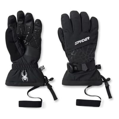 Spyder , Youth Overweb Ski Gloves, Jungen, Black, L Spyder , Youth Overweb Ski Gloves, Jungen, Black, L