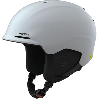 ALPINA KROON MIPS – Casco da sci regolabile individualmente, con fodera removibile, particolarmente assorbente agli urti, ideale per adulti white matt 55-59 cm ALPINA KROON MIPS – Casco da sci regolabile individualmente, con fodera removibile, particolarmente assorbente agli urti, ideale per adulti white matt 55-59 cm