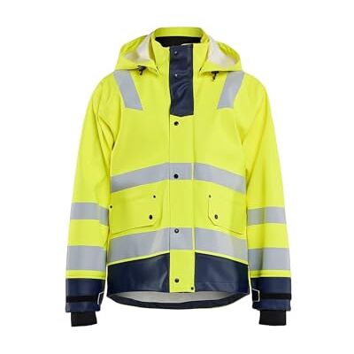 BLÅKLÄDER Blaklader 20053389M Level 3 Giacca antipioggia, taglia M, colore: Giallo/Blu BLÅKLÄDER Blaklader 20053389M Level 3 Giacca antipioggia, taglia M, colore: Giallo/Blu