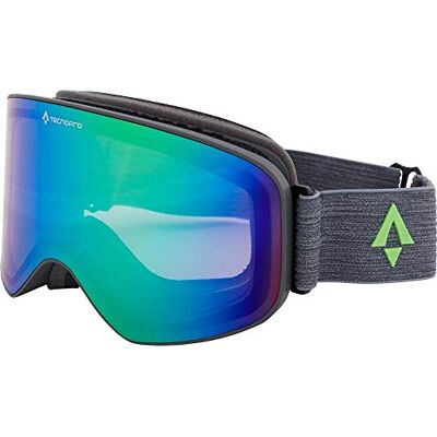 TECNOPRO Flyte Revo Maschera da Sci da Uomo, Uomo, , Grigio, 2 TECNOPRO Flyte Revo Maschera da Sci da Uomo, Uomo, , Grigio, 2