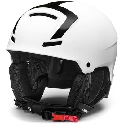Briko - Faito - Bianco opaco- Nero opaco - S - Casco Briko - Faito - Bianco opaco- Nero opaco - S - Casco