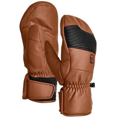Ortovox FULL LEATHER MITTEN M, , bristle brown, XS Ortovox FULL LEATHER MITTEN M, , bristle brown, XS