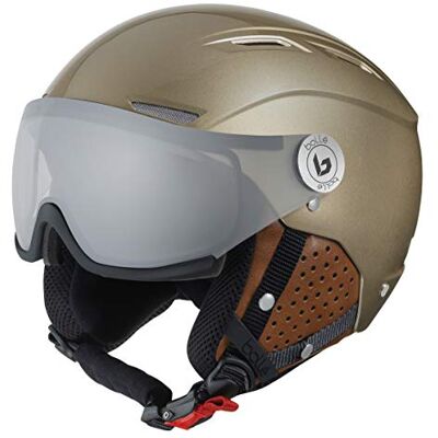 Bollé Backline Casco da sci con visiera, unisex, 56-58 cm, colore: oro Bollé Backline Casco da sci con visiera, unisex, 56-58 cm, colore: oro