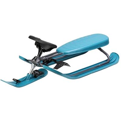 STIGA Snowracer Curve Slitta da Neve con Telaio in Acciaio, Sistema di Sterzata Avanzato e Freno Integrato, per Bambini dai 7 anni, Peso Massimo 90 kg – Divertimento Invernale, Qualità Svedese STIGA Snowracer Curve Slitta da Neve con Telaio in Acciaio, Sistema di Sterzata Avanzato e Freno Integrato, per Bambini dai 7 anni, Peso Massimo 90 kg – Divertimento Invernale, Qualità Svedese