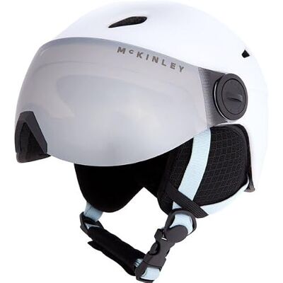Mc Kinley Pulse S2 Visor Hs-019 Casco per bambino White/Blue Ice/Rose XS Mc Kinley Pulse S2 Visor Hs-019 Casco per bambino White/Blue Ice/Rose XS