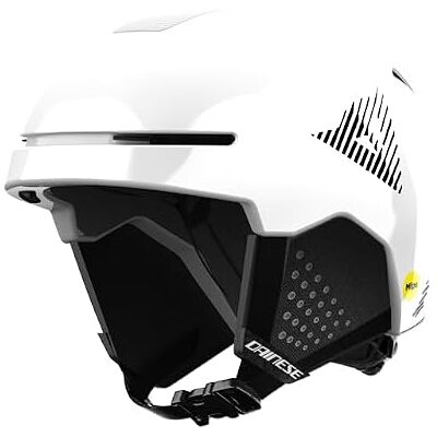 Dainese -Airo Mips Ski Helmet, Bianco, XL-2XL Casco da Sci Unisex con Sistema MIPS e Chiusura ATOP Dainese -Airo Mips Ski Helmet, Bianco, XL-2XL Casco da Sci Unisex con Sistema MIPS e Chiusura ATOP