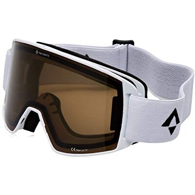TECNOPRO Base 3.0 Maschera da Sci da Uomo, Uomo, , Bianco, Taglia Unica TECNOPRO Base 3.0 Maschera da Sci da Uomo, Uomo, , Bianco, Taglia Unica