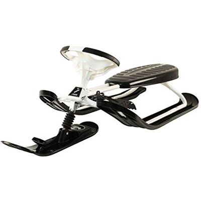 STIGA Snowracer Curve GT Slittino con Ammortizzatori, Telaio in Acciaio e Freno Sci Twintip e Carving per Massimo Controllo, Adatto ai Bambini dai 7 Anni Peso Massimo 90 kg STIGA Snowracer Curve GT Slittino con Ammortizzatori, Telaio in Acciaio e Freno Sci Twintip e Carving per Massimo Controllo, Adatto ai Bambini dai 7 Anni Peso Massimo 90 kg
