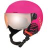 bollé , QUIZ VISOR Hot Pink Matte XS 49-52cm, Orange Gun Cat 2, Casco da sci, Medium, Unisex Bambini