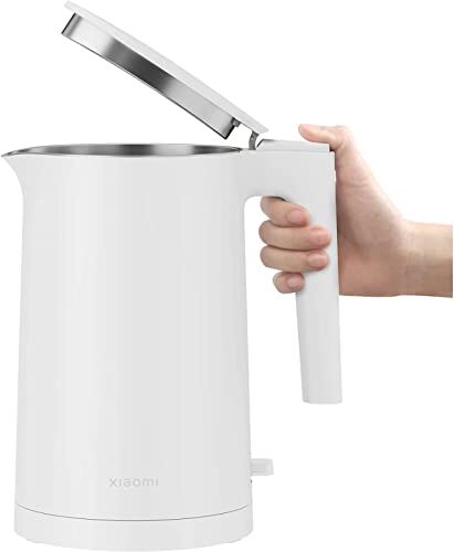 Xiaomi Electric Kettle 2, Bollitore Elettrico 1,7L, Isolamento del Calore a Due Strati, Potenza 1800W, 100% BPA-free, Bianco, Versione Italiana, MJDSH04YM