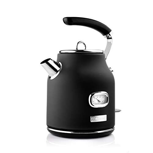 Westinghouse Retro Electric Kettle 1,7 litri, nero