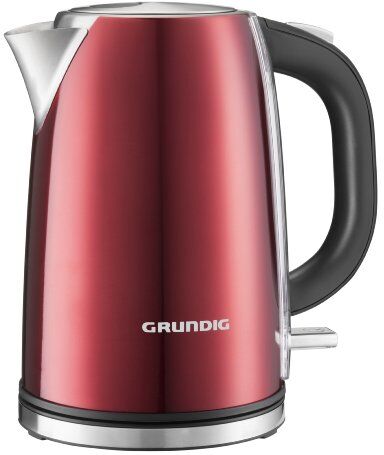 Grundig HERVIDOR DE AGUA  WK 6330 1,7 L ROJO, ACERO INOXIDABLE 3000 W