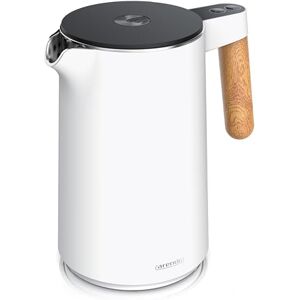 arendo Wasserkocher mit Temperatureinstellung indicatore di Temperatura, Bianco, Acciaio Inossidabile, C: bollitore Elettrico arendo Wasserkocher mit Temperatureinstellung indicatore di Temperatura, Bianco, Acciaio Inossidabile, C: bollitore Elettrico