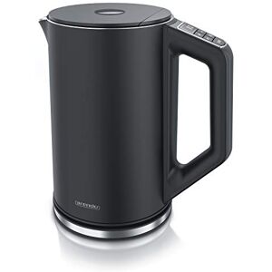 arendo Bollitore Acqua Elettrico da 1.5L 2200W Eco Controllo Temperatura Temperatura Regolabile 40-100°C Parete Doppia in Acciaio Inossidabile Senza Plastica Nero arendo Bollitore Acqua Elettrico da 1.5L 2200W Eco Controllo Temperatura Temperatura Regolabile 40-100°C Parete Doppia in Acciaio Inossidabile Senza Plastica Nero