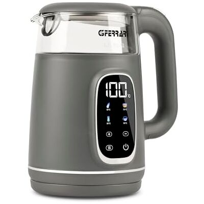 Acer G10224 Bollitore "Tisaniere Glass", 1,7 Litri, 4 Programmi, Contenitore in Vetro, Corpo Antiscottatura, Resistenza Nascosta, Grigio Acer G10224 Bollitore "Tisaniere Glass", 1,7 Litri, 4 Programmi, Contenitore in Vetro, Corpo Antiscottatura, Resistenza Nascosta, Grigio