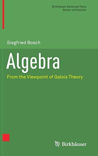 Bosch Algebra: From the Viewpoint of Galois Theory