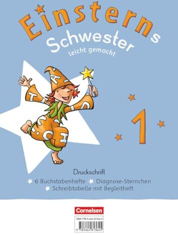 Roland Einsterns Schwester Erstlesen Leicht gemacht 1. Schuljahr. Druckschrift: 6 Buchstabenhefte im Paket: Mit Schreibtabelle und Begleitheften