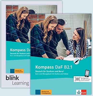 Braun Kompass DaF in Teilbanden: Kurs- und Ubungsbuch B2.1 inkl. Lizenzcode