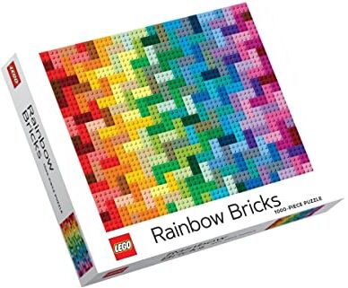 Lego Rainbow Bricks Puzzle: 1000-piece