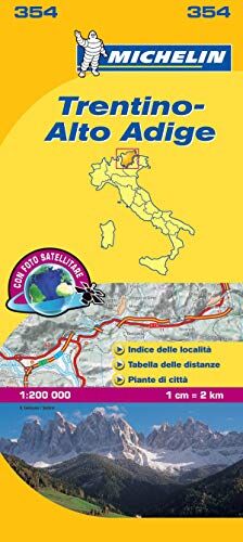 Michelin Trentino Alto Adige 1:200.000