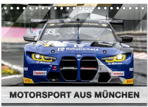 Phoenix Motorsport aus München (Tischkalender 2024 DIN A5 quer),  Monatskalender: Ein Kalender für alle BMW Motorsportfans