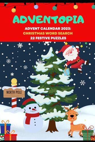 Braun Adventopia: Advent Calendar 2023: Christmas Word Search: 22 Festive Puzzles