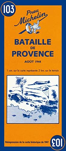 Michelin Bataille de Provence: Map