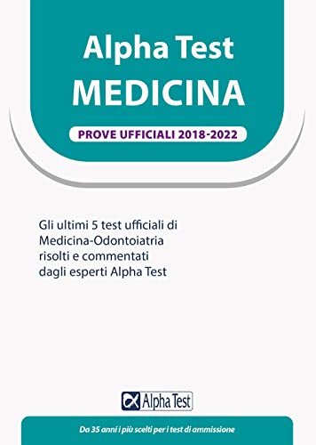 Alpha . Medicina. Prove ufficiali 2018-2022