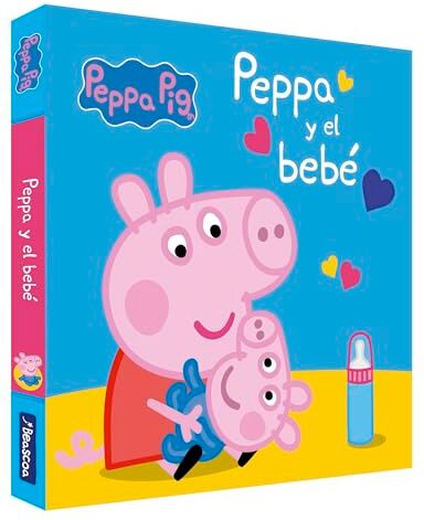 Hasbro Peppa Pig. Libro de cartón Peppa Pig y el bebé