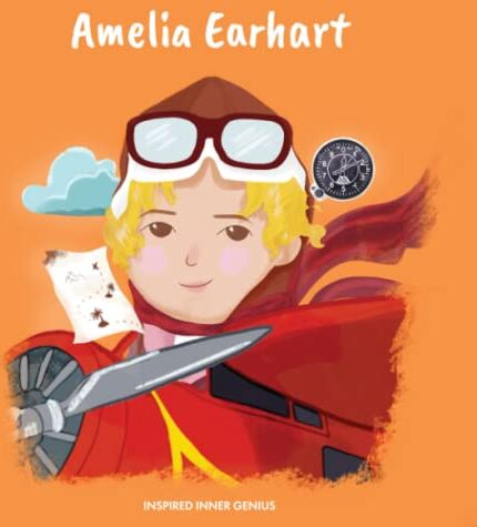 Genius Amelia Earhart: (Biografia per bambini, libri per bambini, 5-10 anni, donna storica)