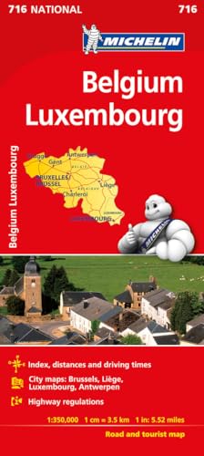 Michelin Belgium Luxembourg [Lingua inglese]: 716 [Lingua Inglese]: National