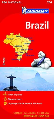 Michelin Brazil  National Map 764