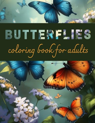 K&M Butterflies: Coloring Book For Adults