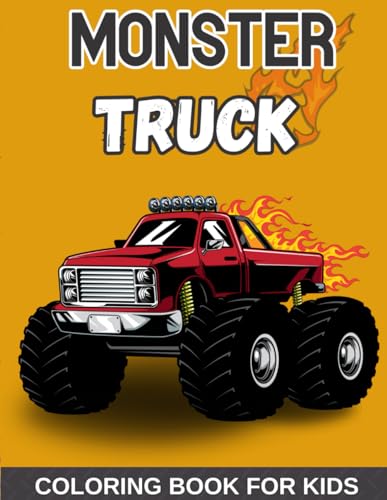 Pro-Ject Book for Kids Ages 4-8, For Boys and Girls Who Love Monster Truck