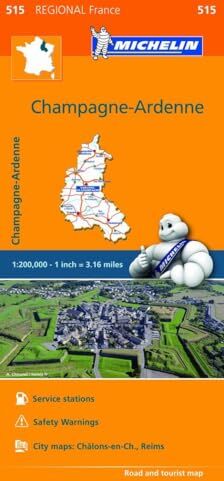 Michelin Champagne-Ardenne 1:200.000