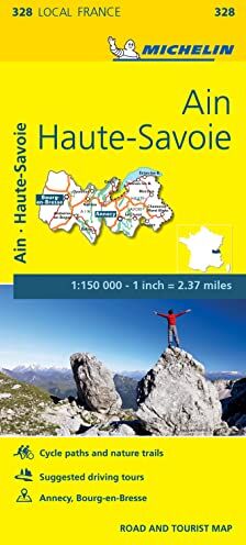 Michelin France Ain, Haute-Savoie: Map