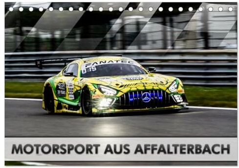 Phoenix Motorsport aus Affalterbach (Tischkalender 2024 DIN A5 quer),  Monatskalender: Ein Kalender für alle Mercedes-AMG Motorsport Fans.