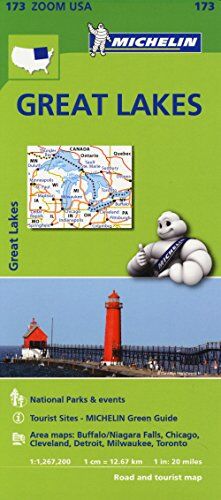 Michelin Great lakes 1:1.267.200: Map