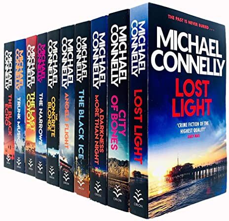 Michael Connelly Harry Bosch Series 10 Books Collection Set