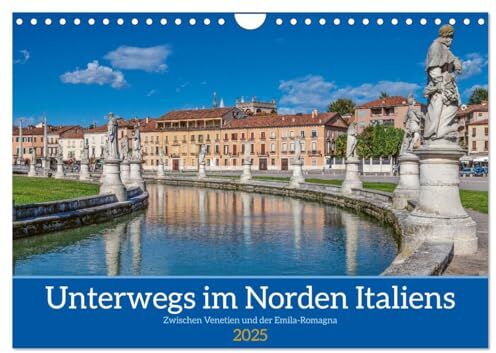 Braun Unterwegs in Norditalien (Wandkalender 2025 DIN A4 quer),  Monatskalender [Calendar]  and