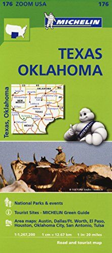 Michelin Texas-Oklahoma 1:1.267.200. Ediz. inglese: Map