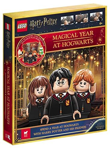 Harry Potter™: Magical Year at Hogwarts (with 70 LEGO bricks, 3 minifigures, fold-out play scene and fun fact book)