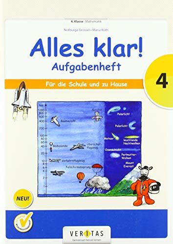 Veritas Alles klar! 4. Schuljahr Aufgabenheft: Für die Schule und zu Hause