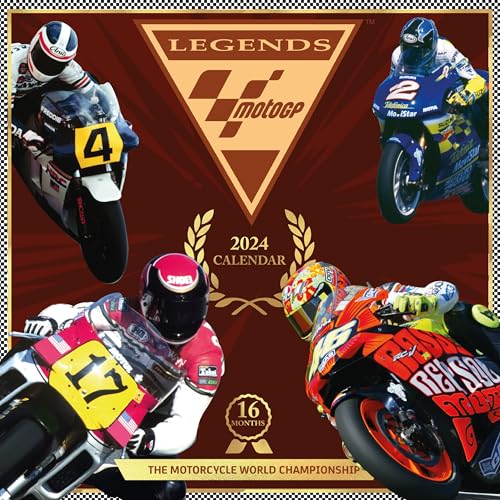 Pyramid Moto GP, The Origins of Square Wall Calendar 2024